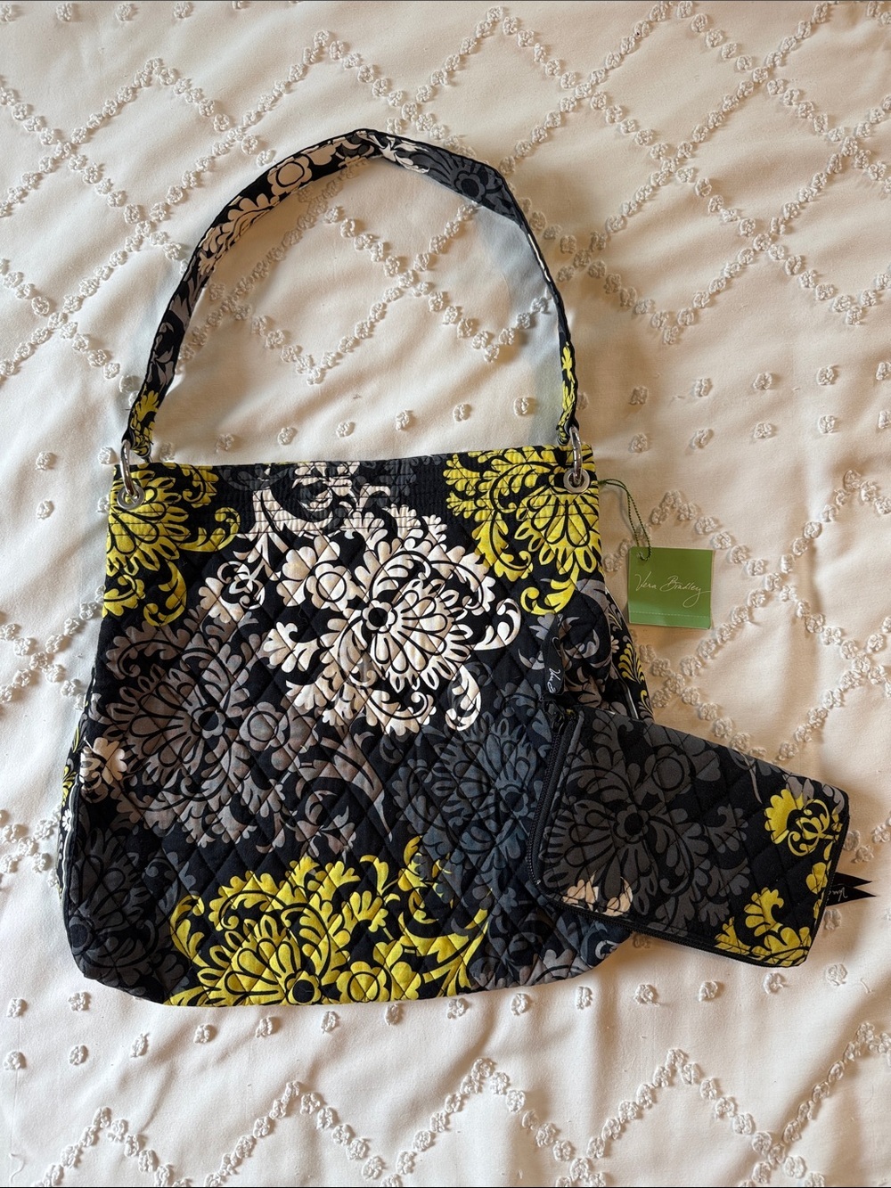 Vera Bradley Baroque Holiday Tote and Matching Wallet